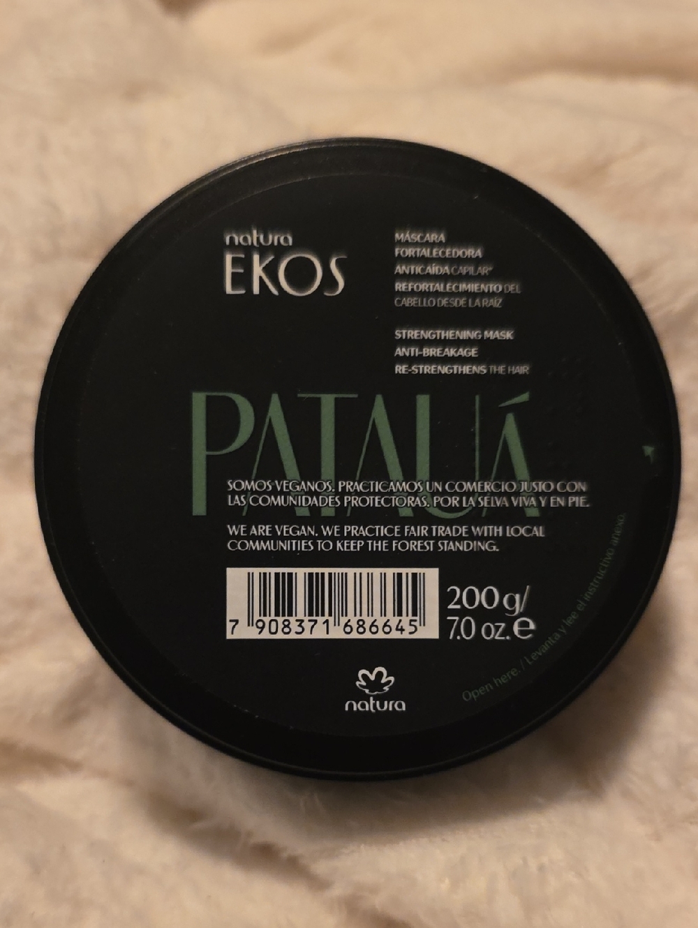 Natura Ekos Patauá Strengthening Hair Mask